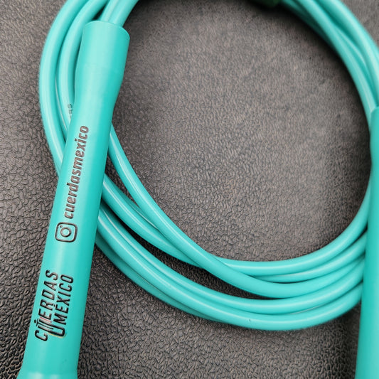 Cuerda para saltar de PVC - Turquesa 5MM x 3M