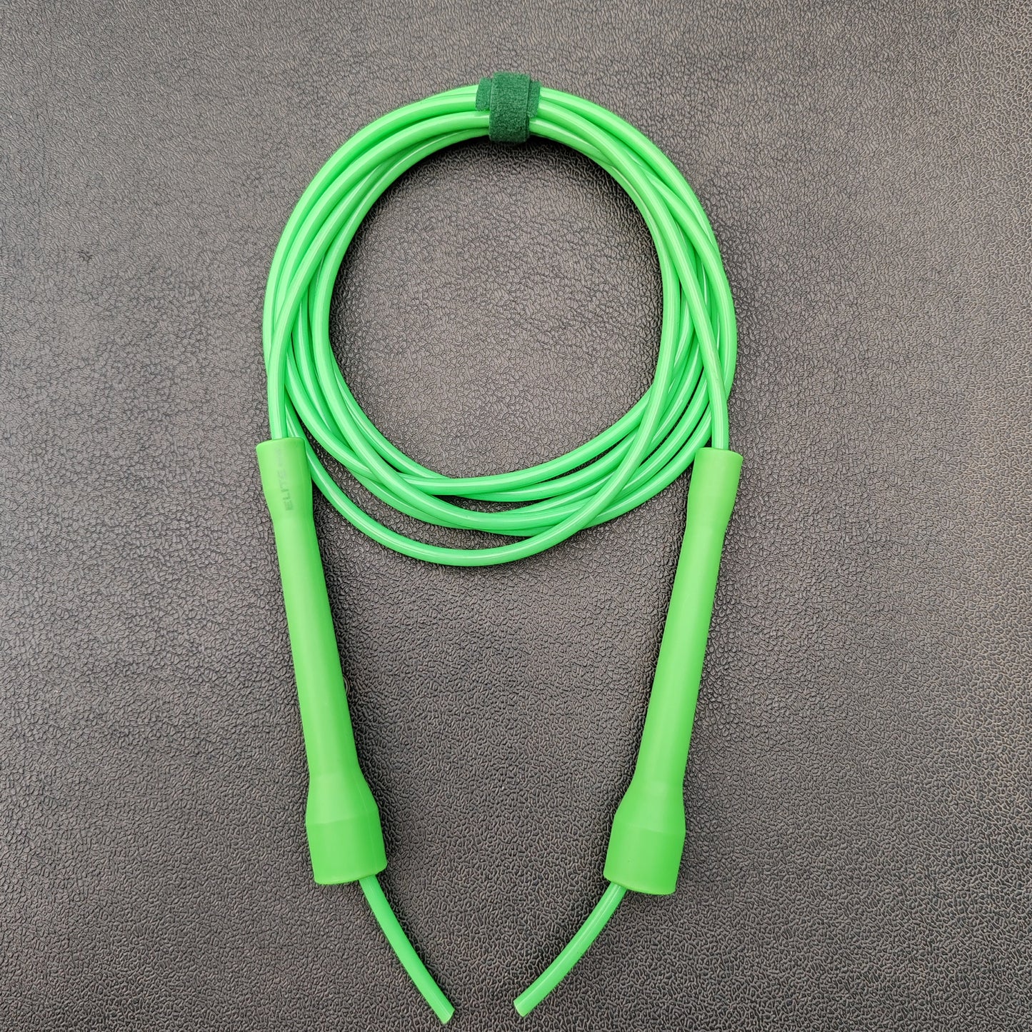Cuerda para saltar de PVC - Verde Neón