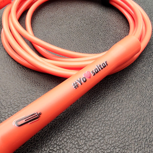 Cuerda para saltar de PVC - Naranja