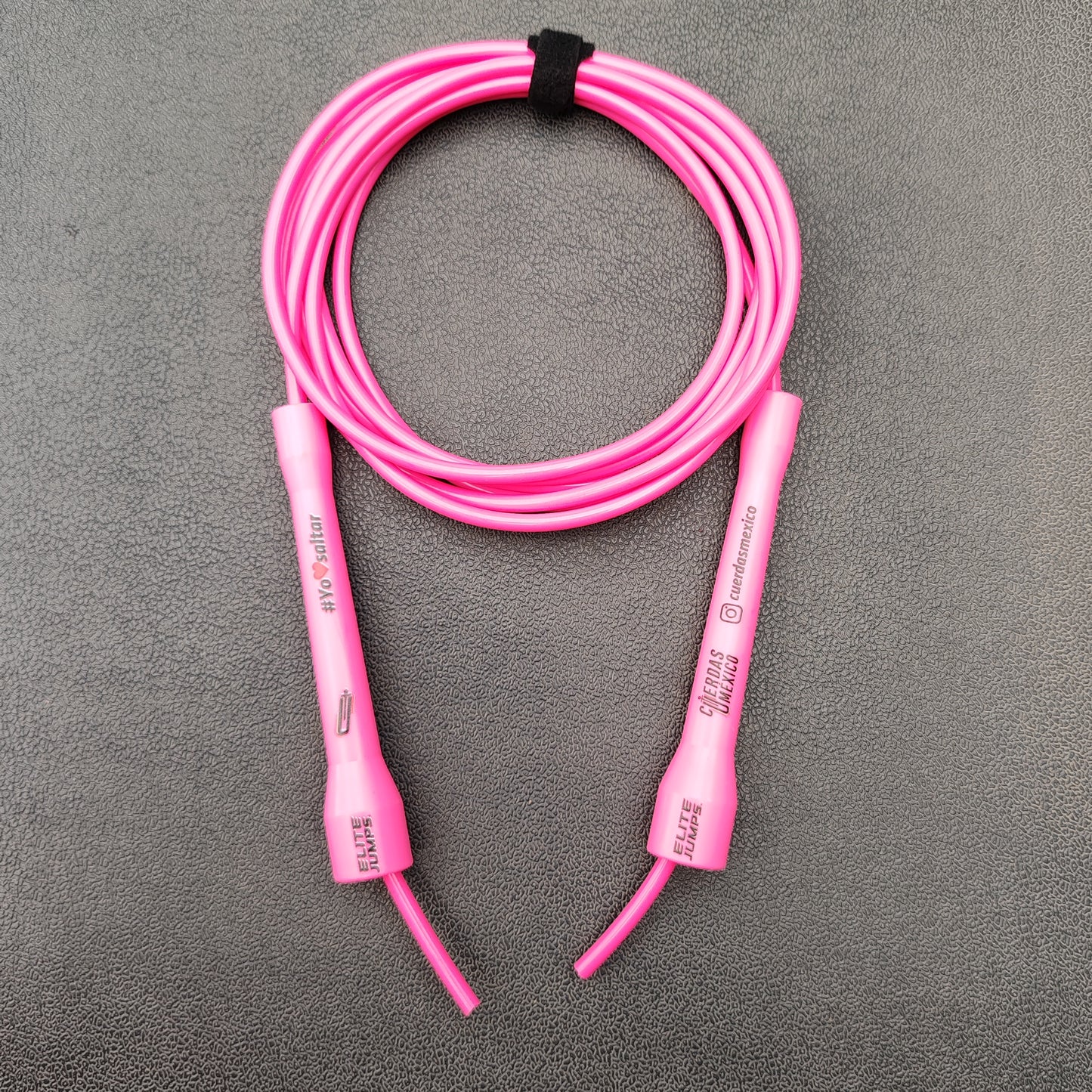 Cuerda para saltar de PVC - Rosa