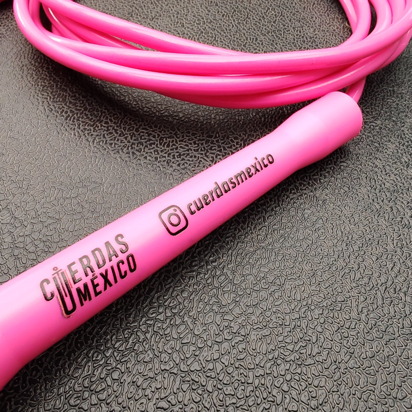 Cuerda para saltar de PVC - Rosa
