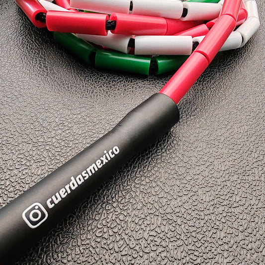 Cuerda para saltar Segmentada - Tricolor MEX Bandera (Multicolor)