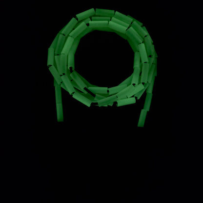 Cuerda para saltar Segmentada - Fosforescente Glow in the Dark (Verde Neón)