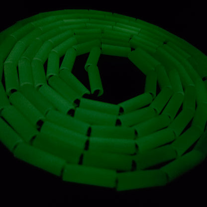 Cuerda para saltar Segmentada - Fosforescente Glow in the Dark (Verde Neón)