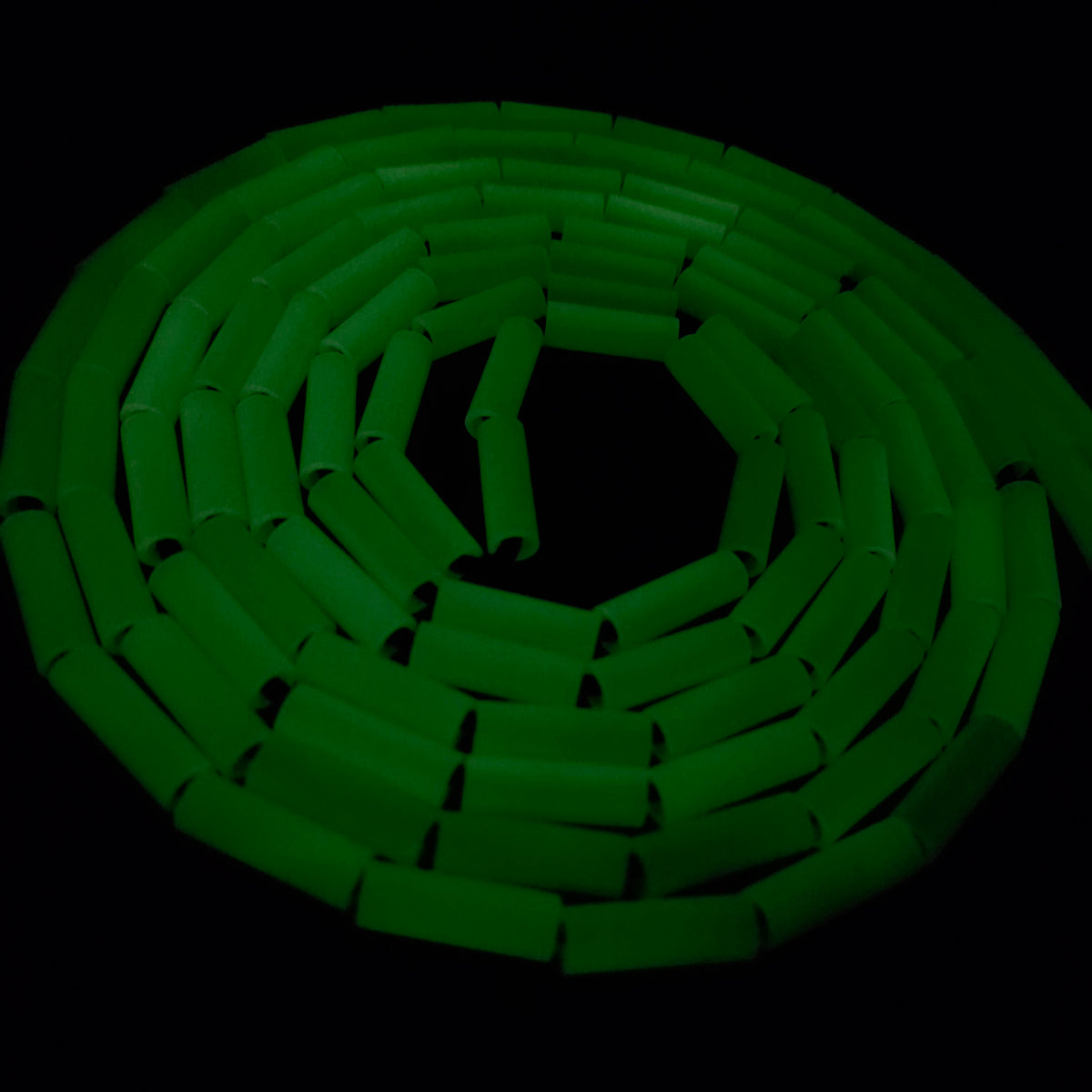 Cuerda para saltar Segmentada - Fosforescente Glow in the Dark (Verde Neón)