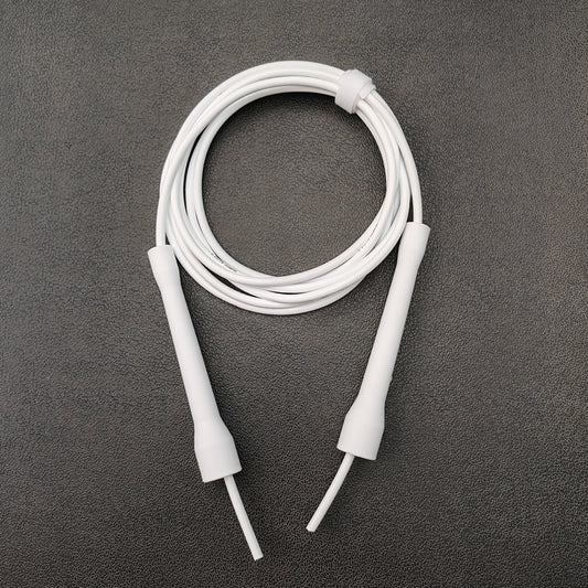 Cuerda para saltar de PVC - Blanca