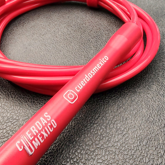 Cuerda para saltar de PVC - Roja