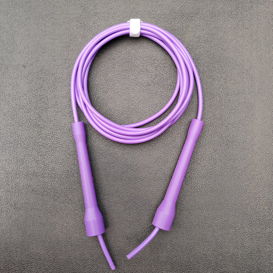 Cuerda para saltar de PVC - Morada