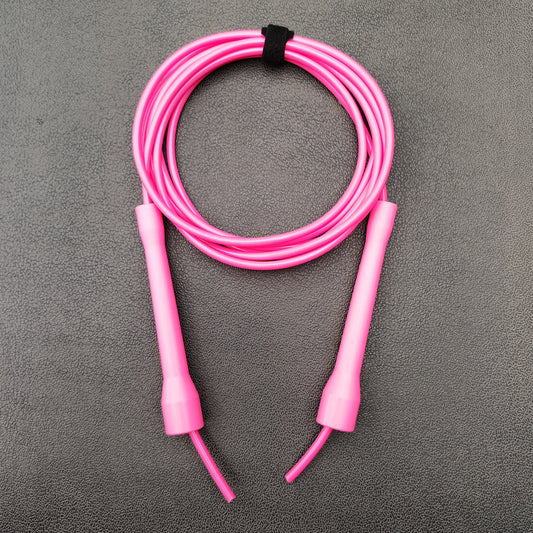 Cuerda para saltar de PVC - Rosa
