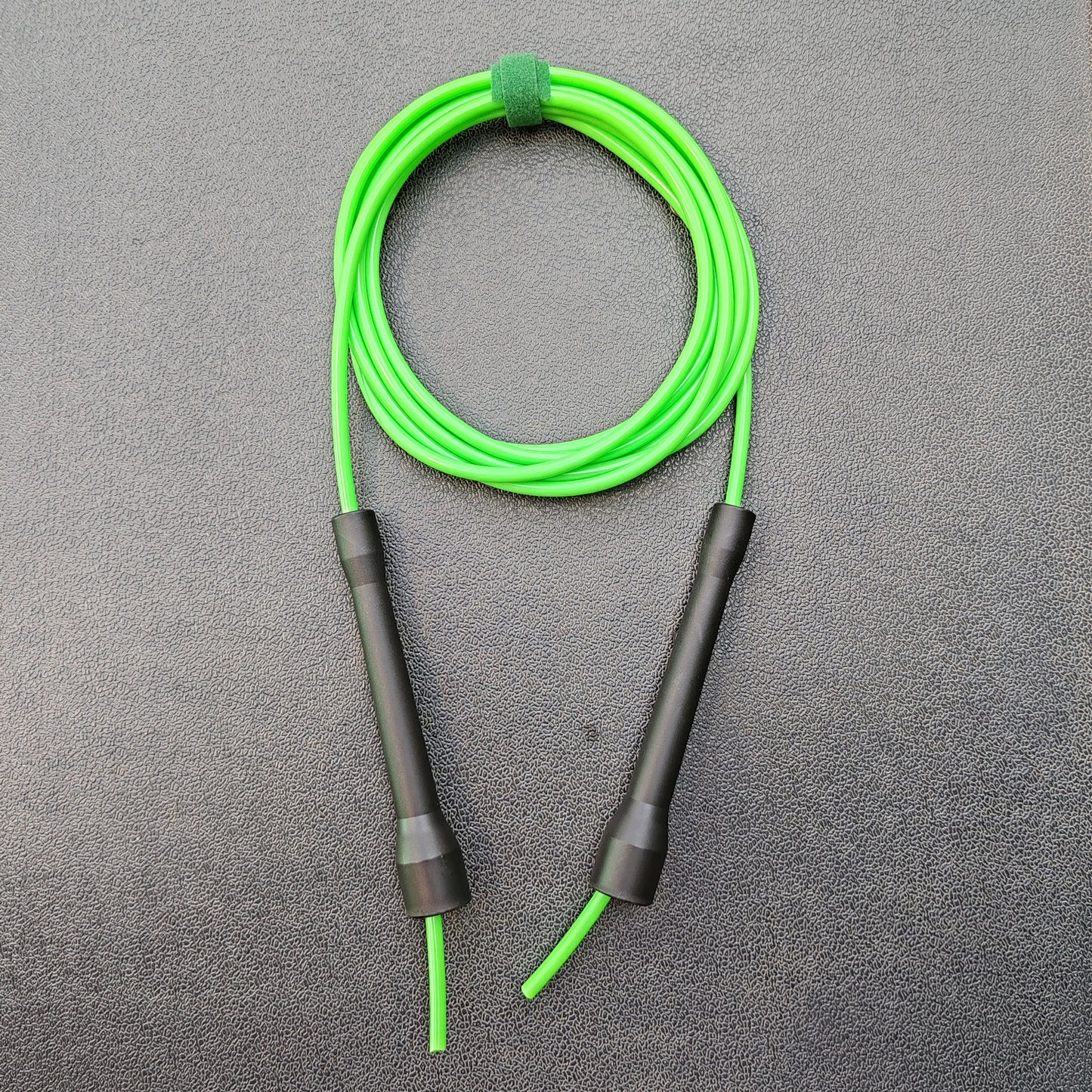 Cuerda para saltar de PVC - Verde Neón