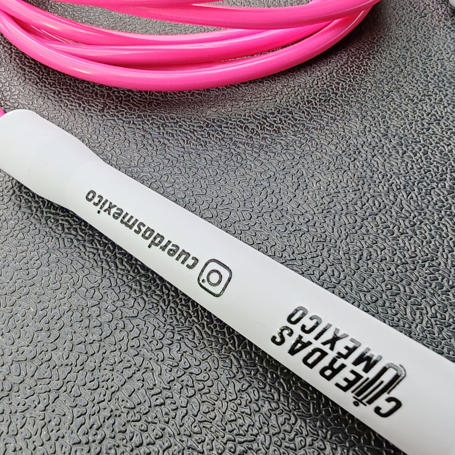 Cuerda para saltar de PVC - Rosa