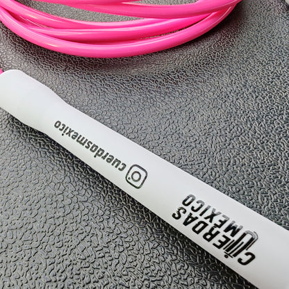 Cuerda para saltar de PVC - Rosa