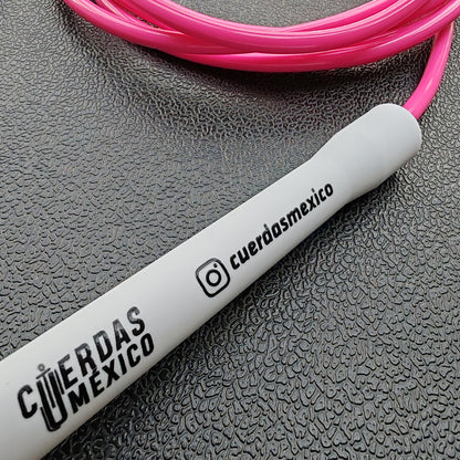 Cuerda para saltar de PVC - Rosa