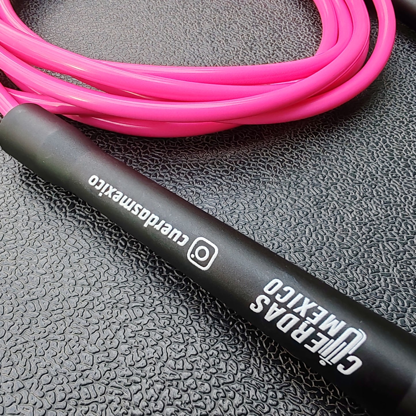 Cuerda para saltar de PVC - Rosa