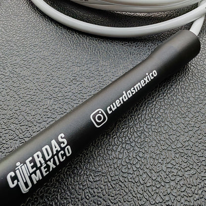 Cuerda para saltar de PVC - Blanca