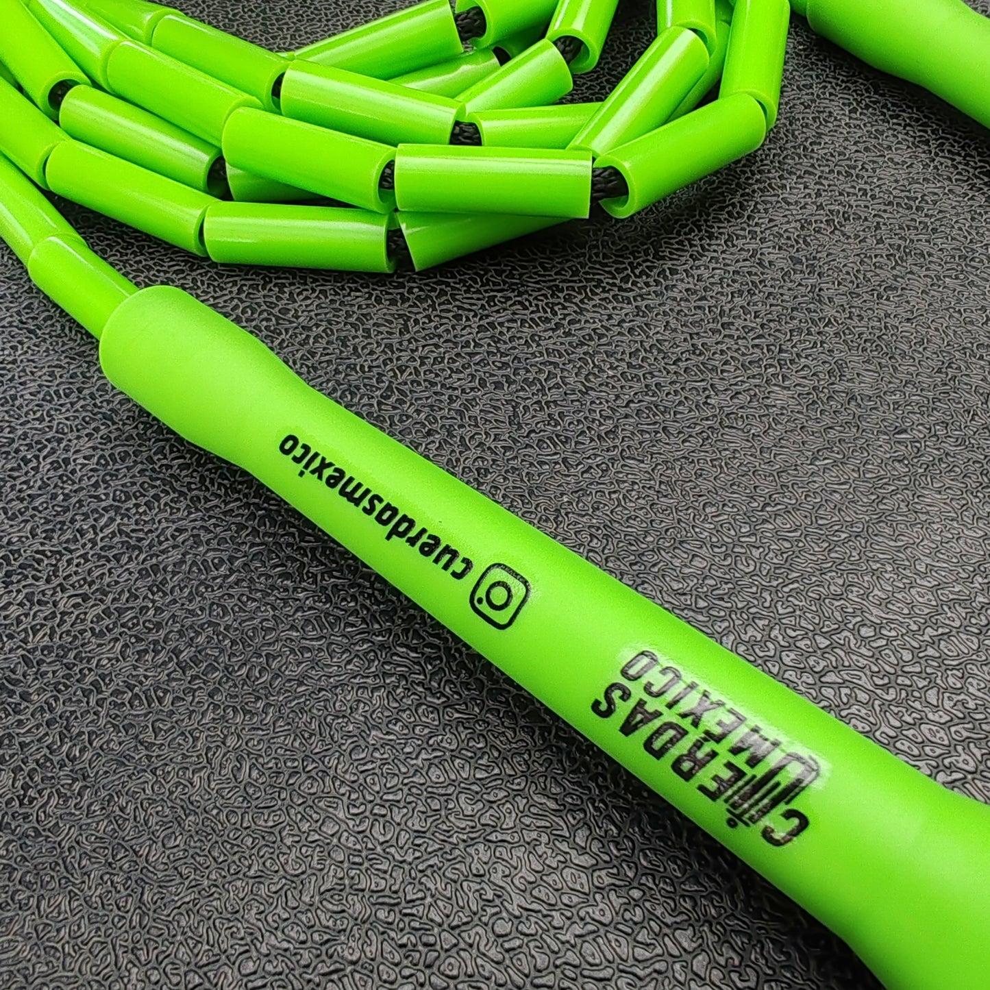 Cuerda para saltar Segmentada - Verde Neón
