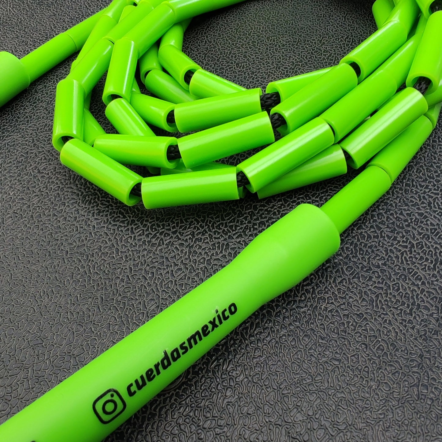 Cuerda para saltar Segmentada - Verde Neón