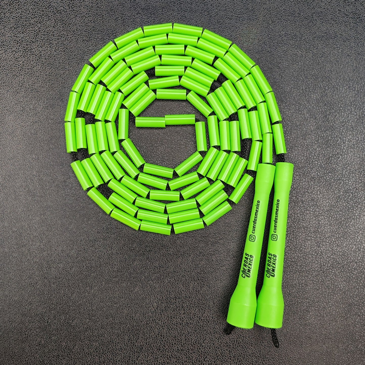 Cuerda para saltar Segmentada - Verde Neón