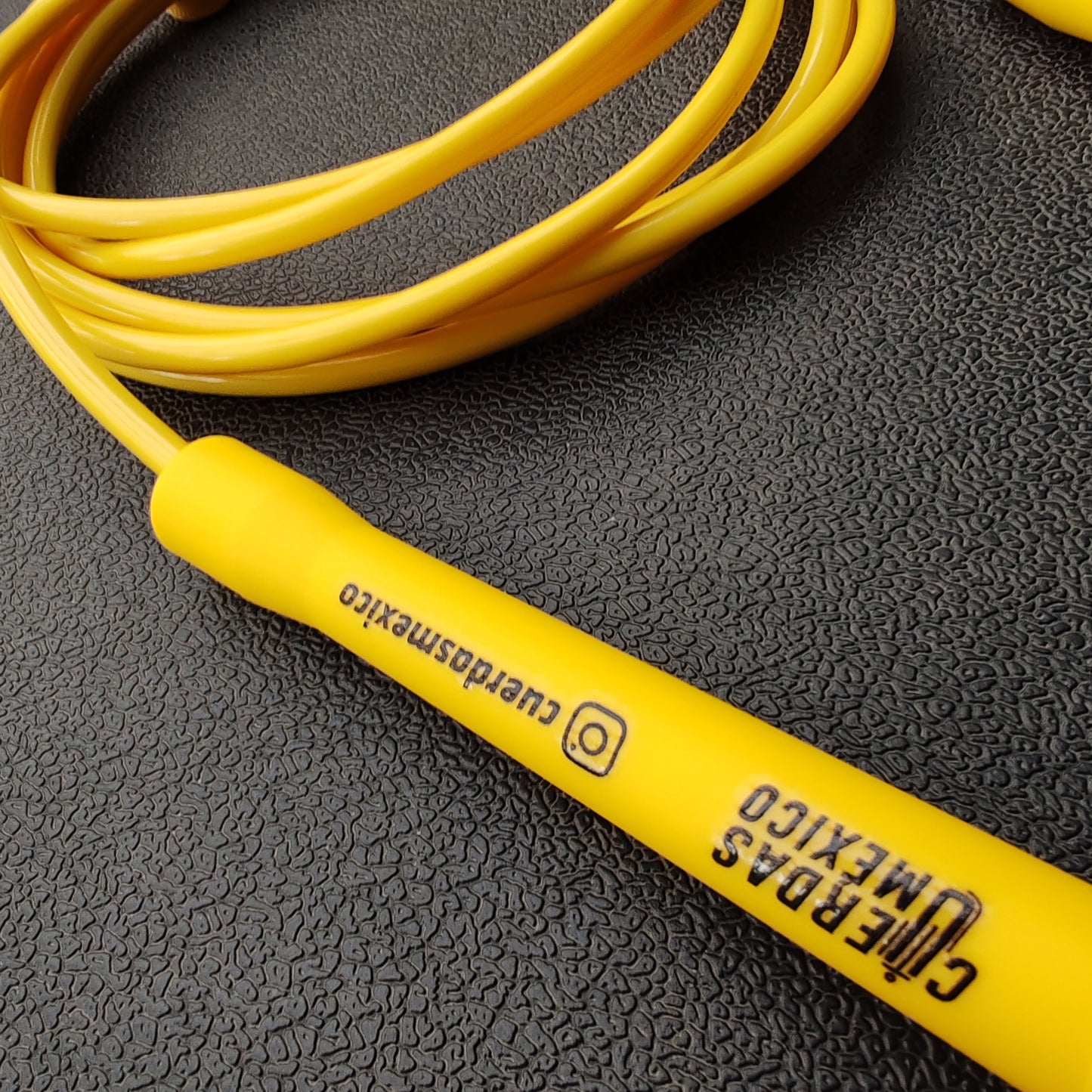 Cuerda para saltar de PVC - Amarilla 5MM x 3M