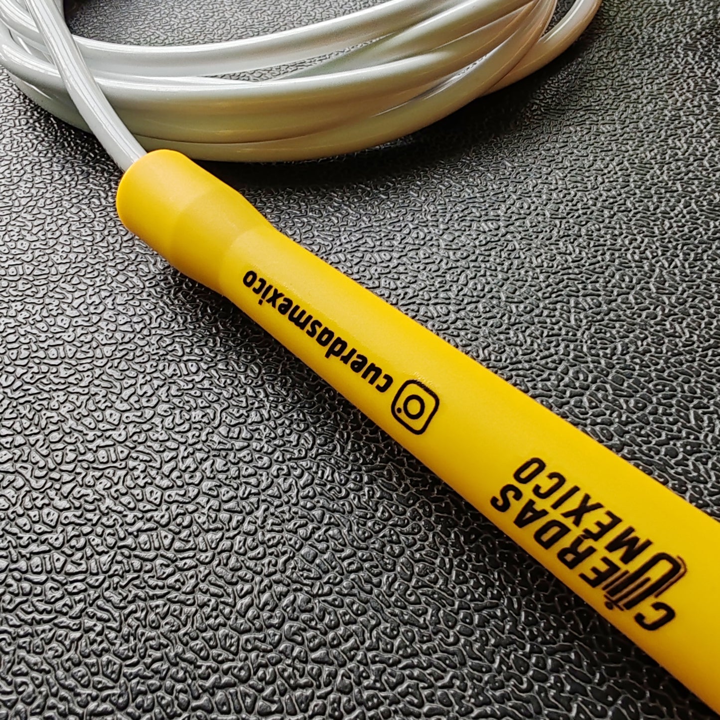 Cuerda para saltar de PVC - Blanca 5MM x 3M