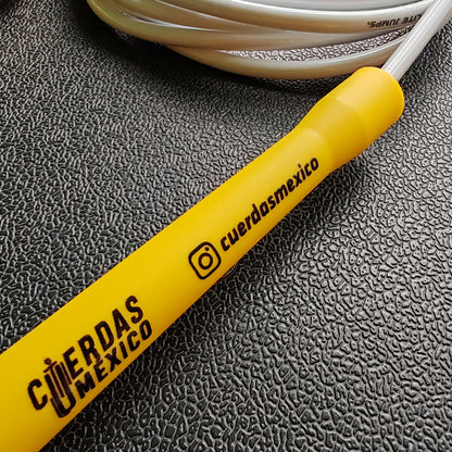 Cuerda para saltar de PVC - Blanca 5MM x 3M