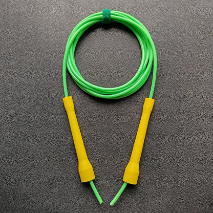 Cuerda para saltar de PVC - Verde Neón 5MM x 3M