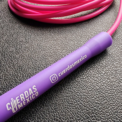 Cuerda para saltar de PVC - Rosa 5MM x 3M