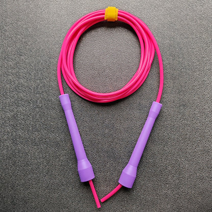 Cuerda para saltar de PVC - Rosa 5MM x 3M