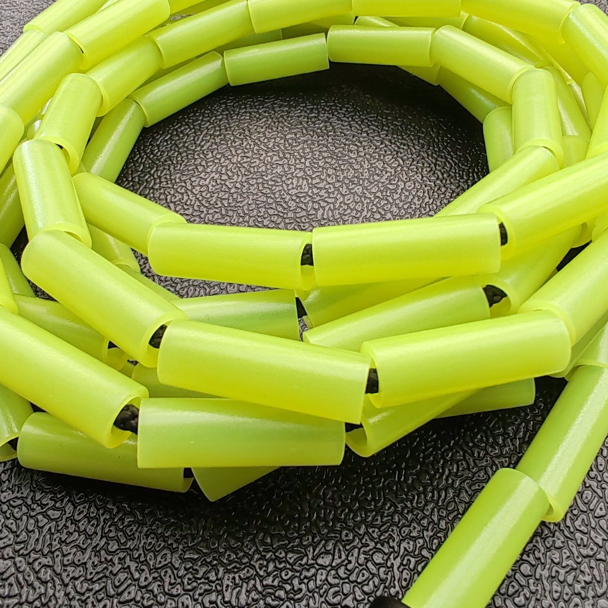Cuerda para saltar Segmentada - Fosforescente Glow in the Dark (Verde Neón)